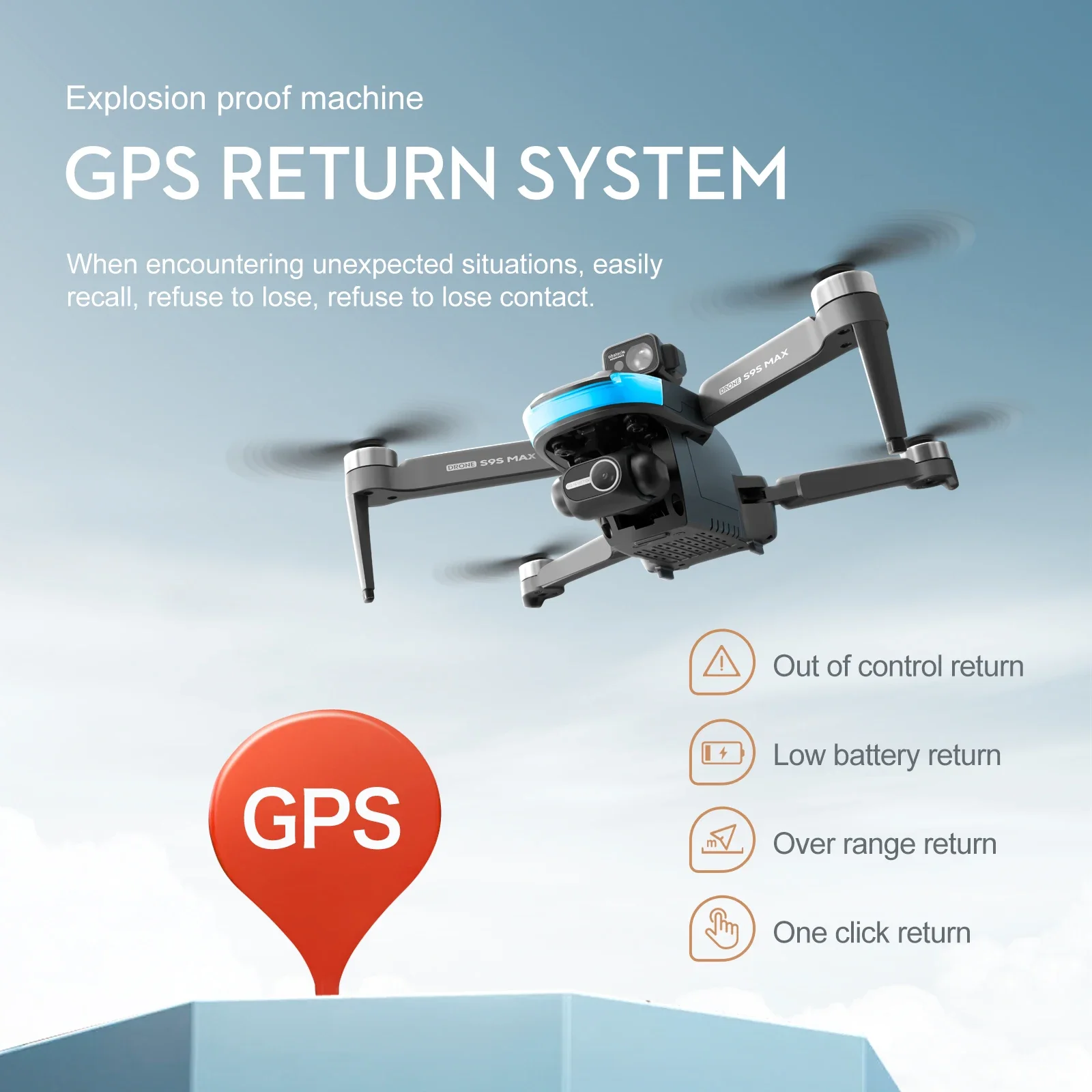 NEW S9S MAX MINI Drone 4K 2-Ax - Fpv Brushless Rc Drone 4K review and price