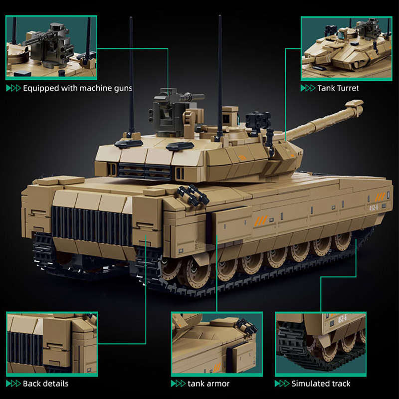 Military 924pcs Delta Force M1 - Lego Compatible Military Tank review and price