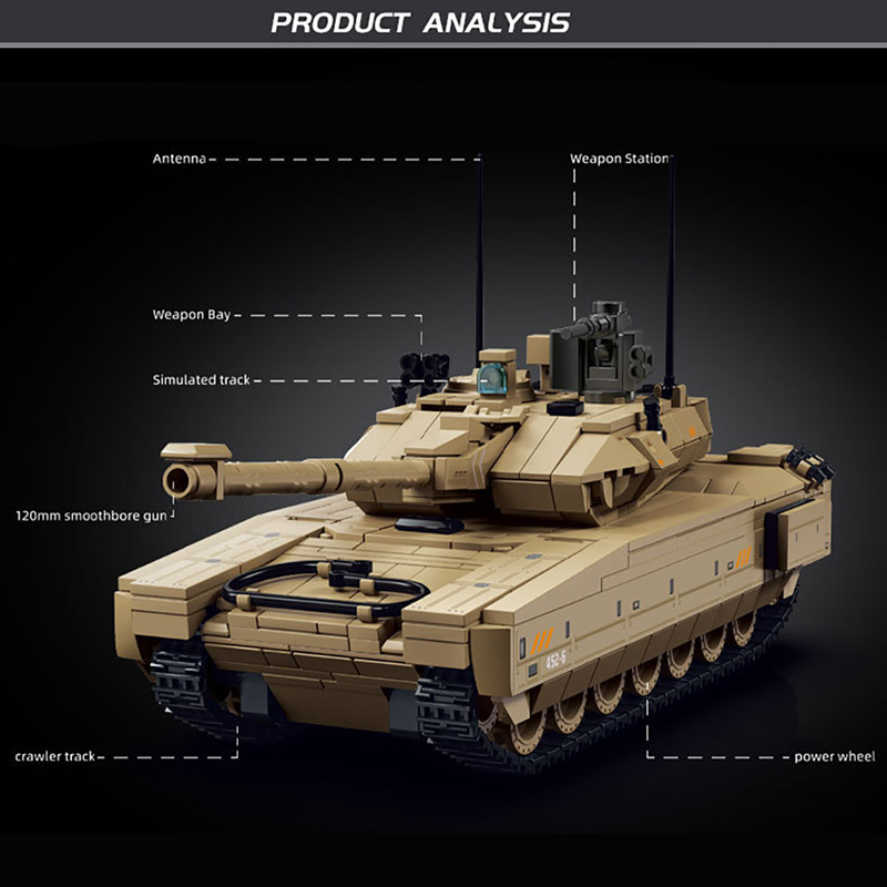 Military 924pcs Delta Force M1 - Lego Compatible Military Tank review and price