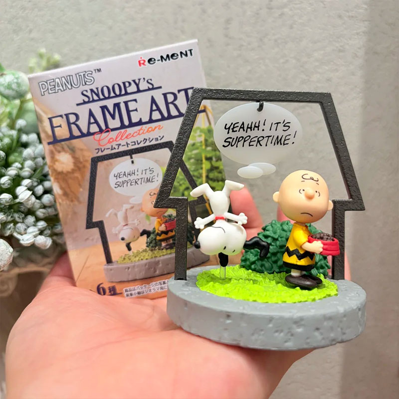 Rement Peanuts Snoopy Frame Ar - Anime Action Figure Blind Box review and price