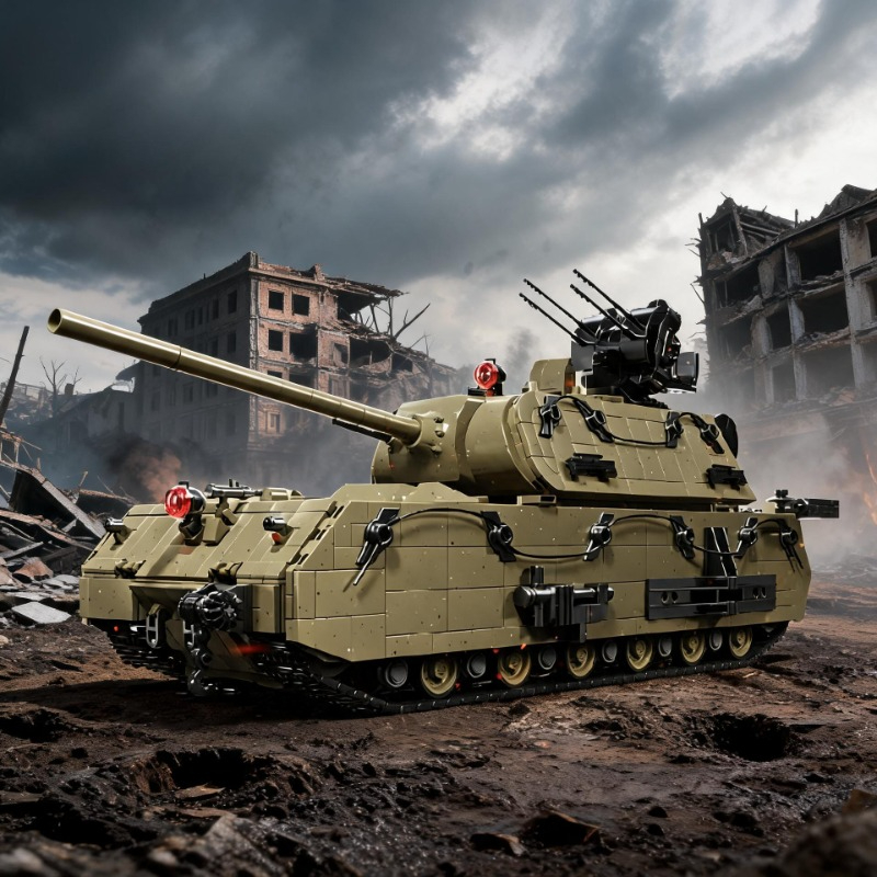 3339PCS Panzer VII Maus Tank B - Lego Compatible Military Tank review and price